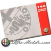 Alfa Romeo 146 Owners Manual